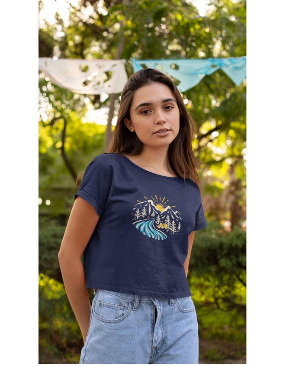 Riverside Camping | Crop Tops