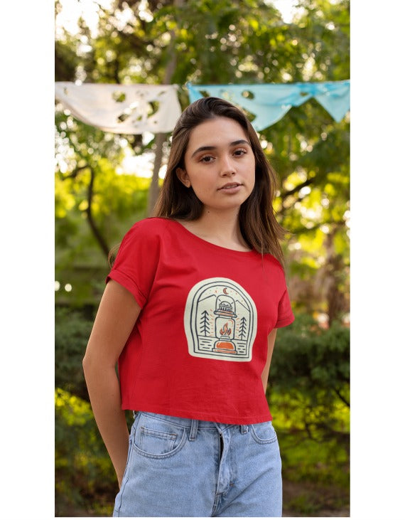 Camping Night | Crop Tops