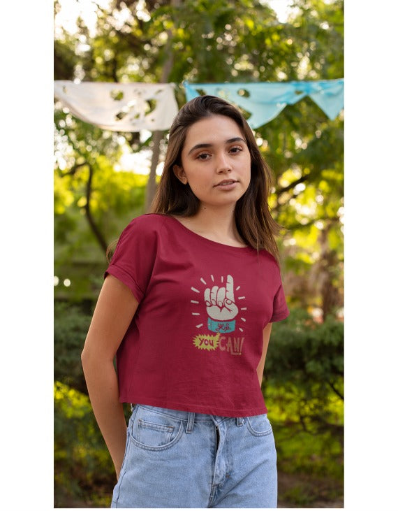 Yes You Can | Crop Tops