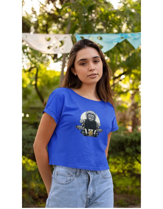 Night Rider Biker | Crop Tops