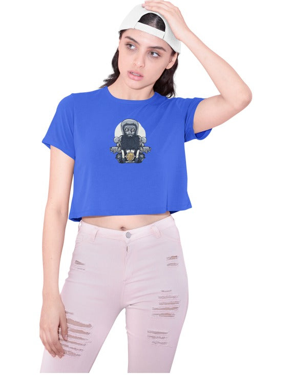 Night Rider Biker | Crop Tops