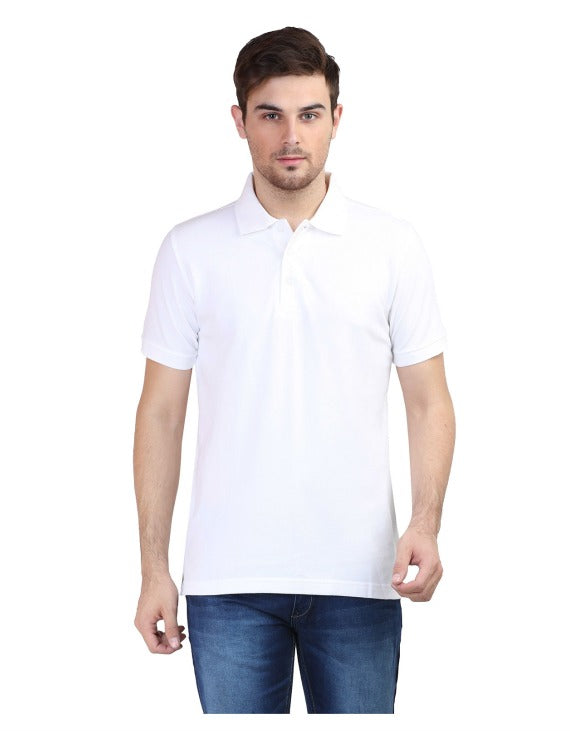 Solid White | Polo T-Shirts
