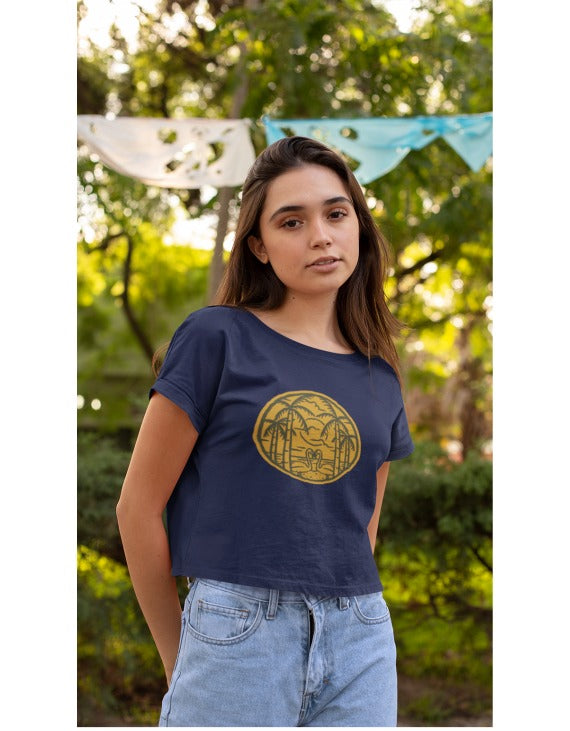 Save Nature | Crop Tops