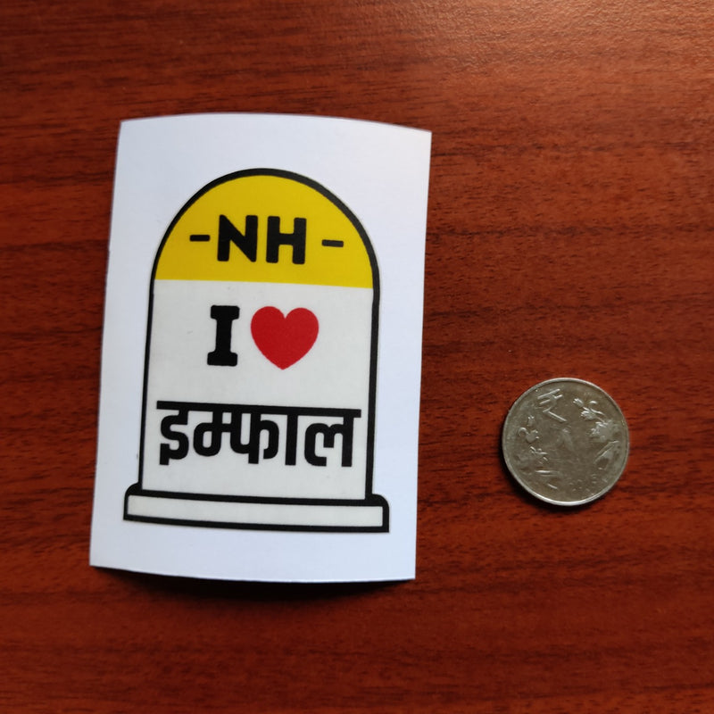 I love Imphal/India Travel | Sticker