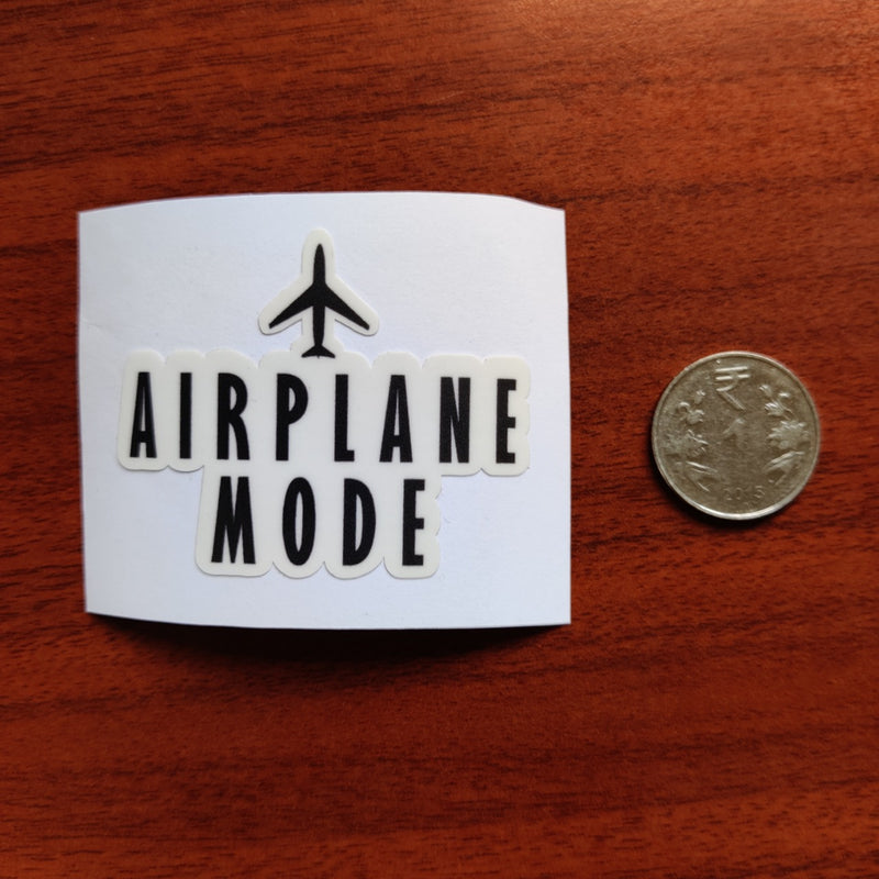 Airplane Mode Travel | Sticker