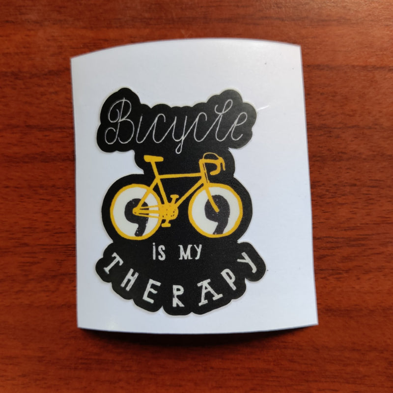 Bicycle is My Therapy| Sticker