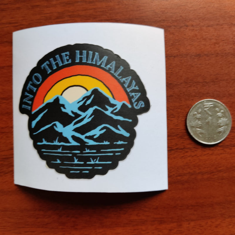 Into the Himalayas Travel | Sticker