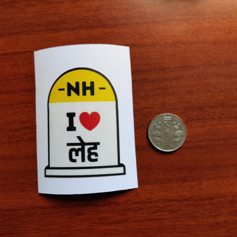 I love Leh/India Travel | Sticker