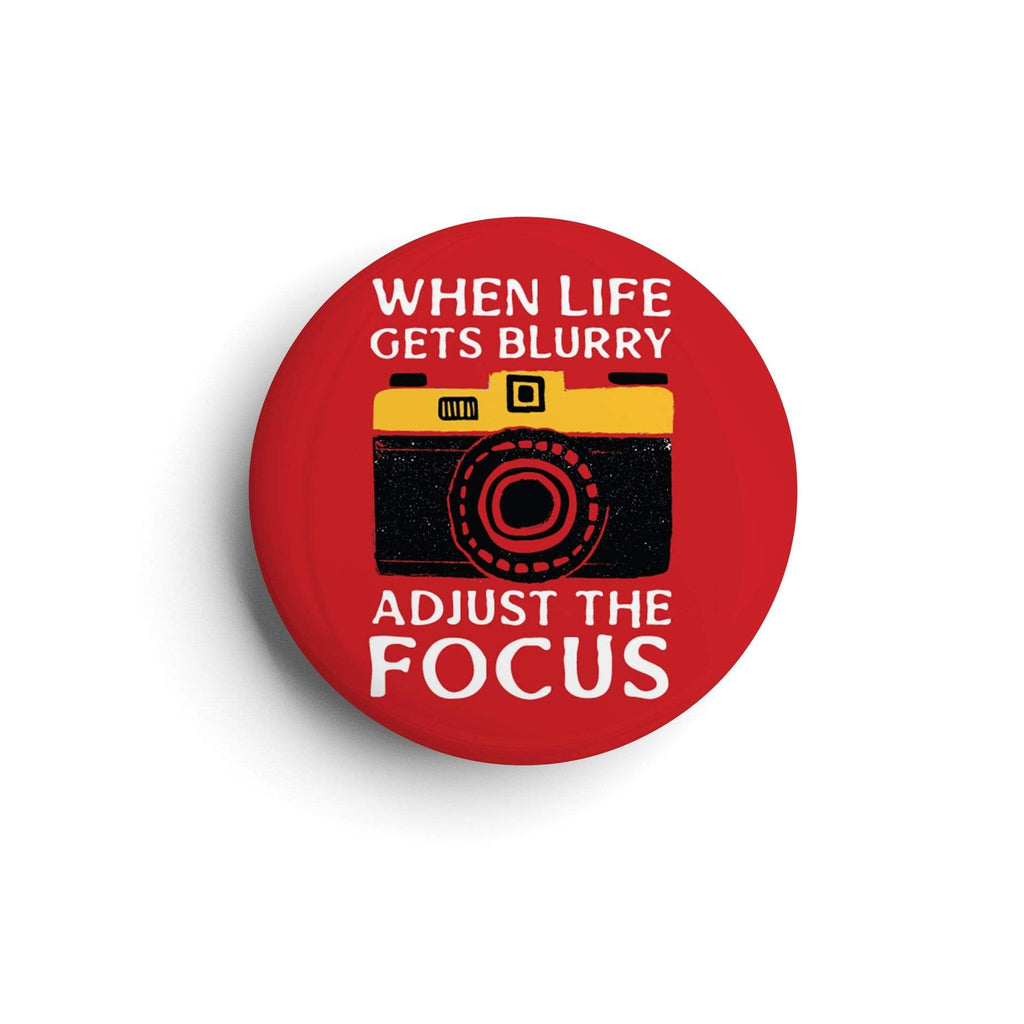 Adjust the Focus Photography | Badge