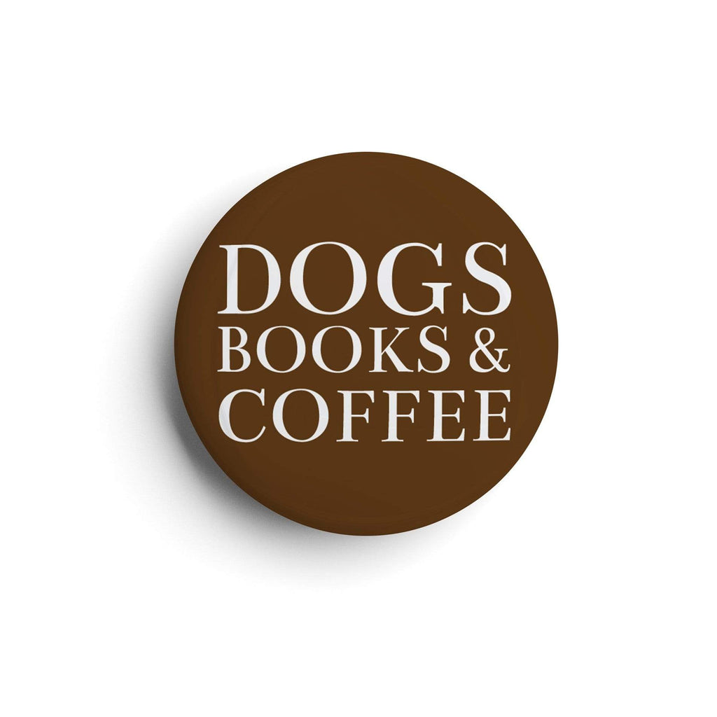 Dogs Books&Coffee| Badge