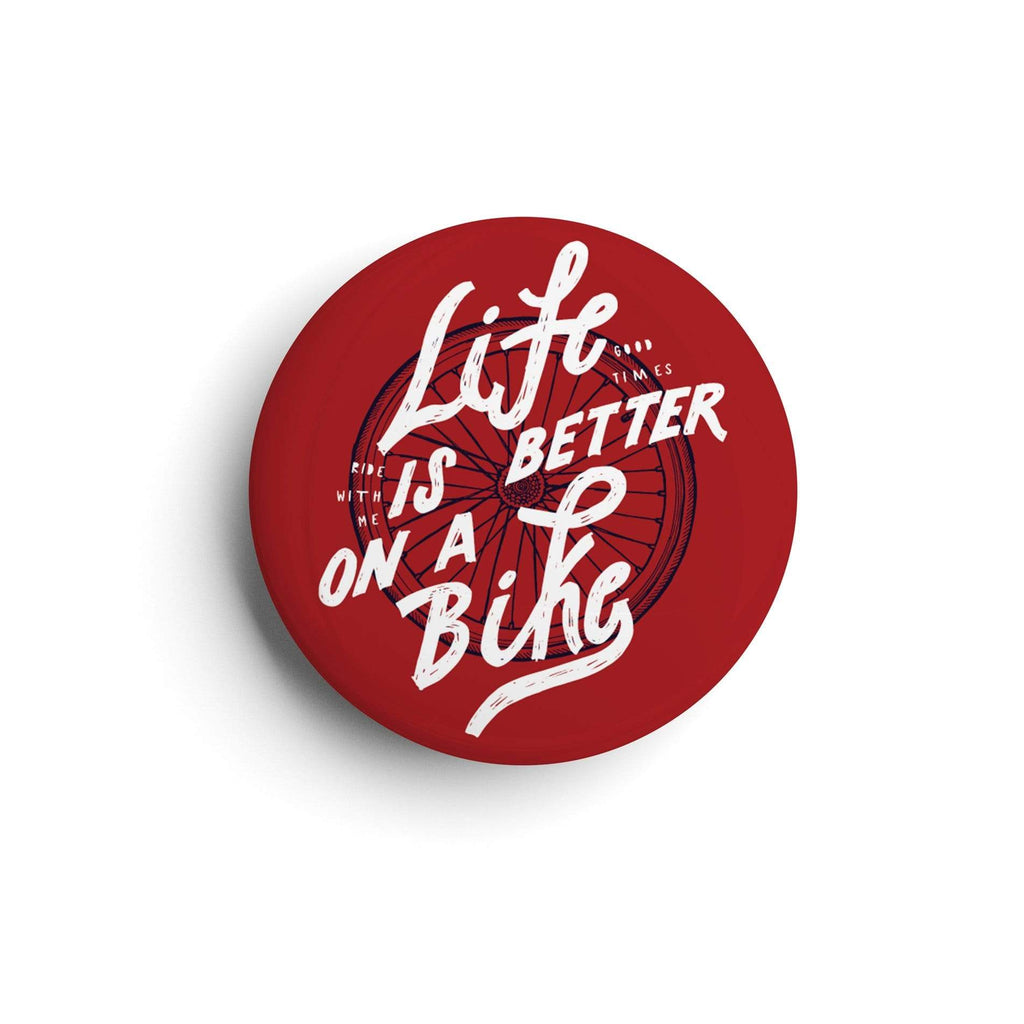 Life is Better on a Bike Travel | Badge