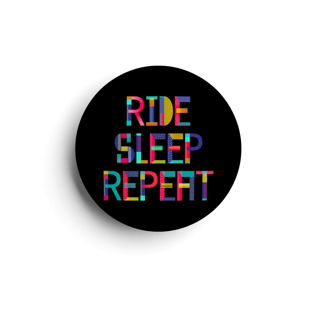 Ride Sleep Repeat Travel | Badge