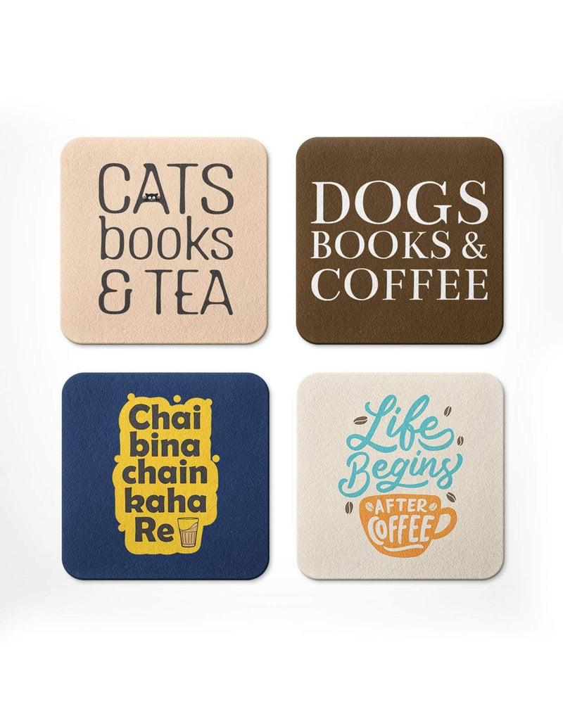 Cats Books &Tea  | Coasters