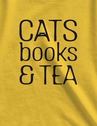 Cats Books & Tea | Crop Tops