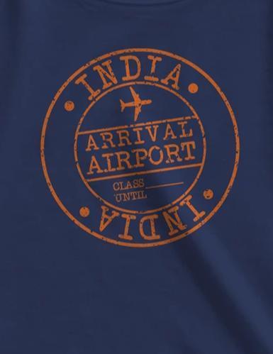 India Arrival Airport Travel | Crop Tops