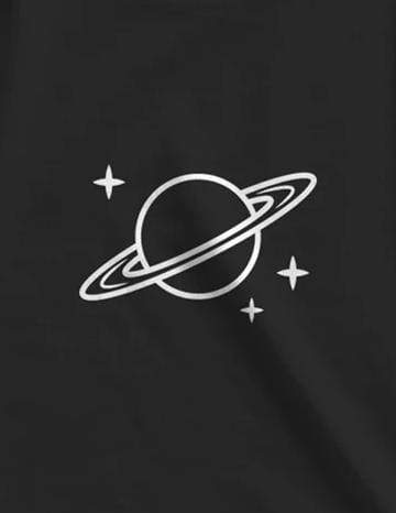 Saturn Icon | Crop Tops
