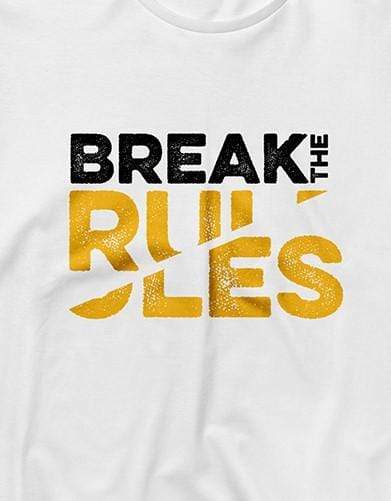 Break the Rules | Men's Full Sleeve T-Shirt