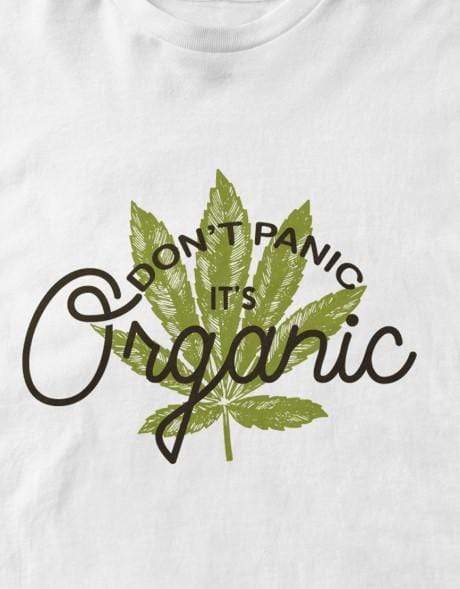Don't Panic It's Organic | Men's Full Sleeve T-Shirt