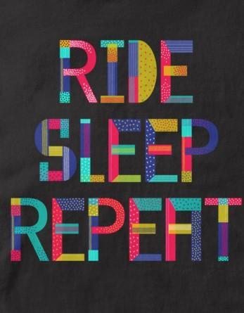 Ride Sleep Repeat | Men's Full Sleeve T-Shirt
