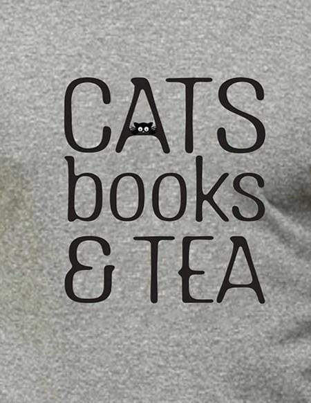 Cats books &Tea | Men's Raglan T-Shirts