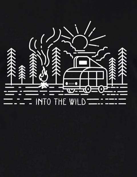 Into the Wild Travel | Men's Raglan T-Shirts
