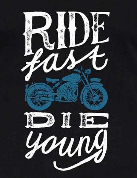 Ride Fast Die Young Travel | Men's Raglan T-Shirts