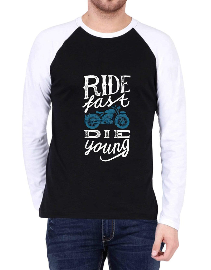Ride Fast Die Young Travel | Men's Raglan T-Shirts