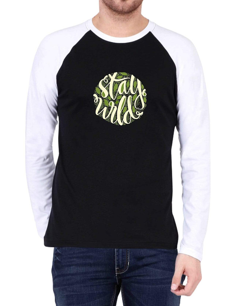 Stay Wild Travel | Men's Raglan T-Shirts