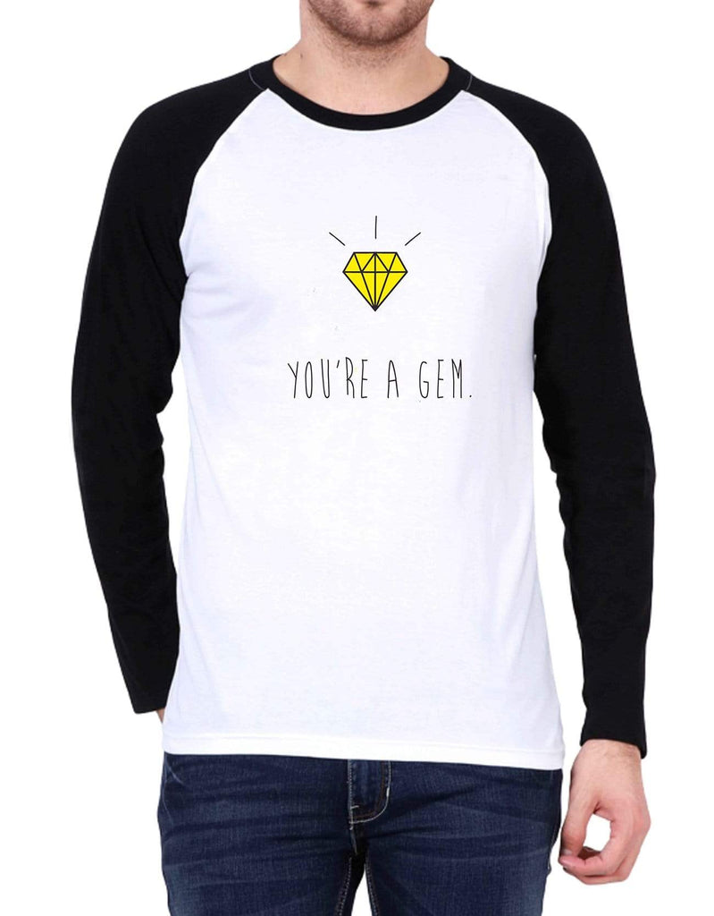You're a Gem  | Men's Raglan T-Shirts