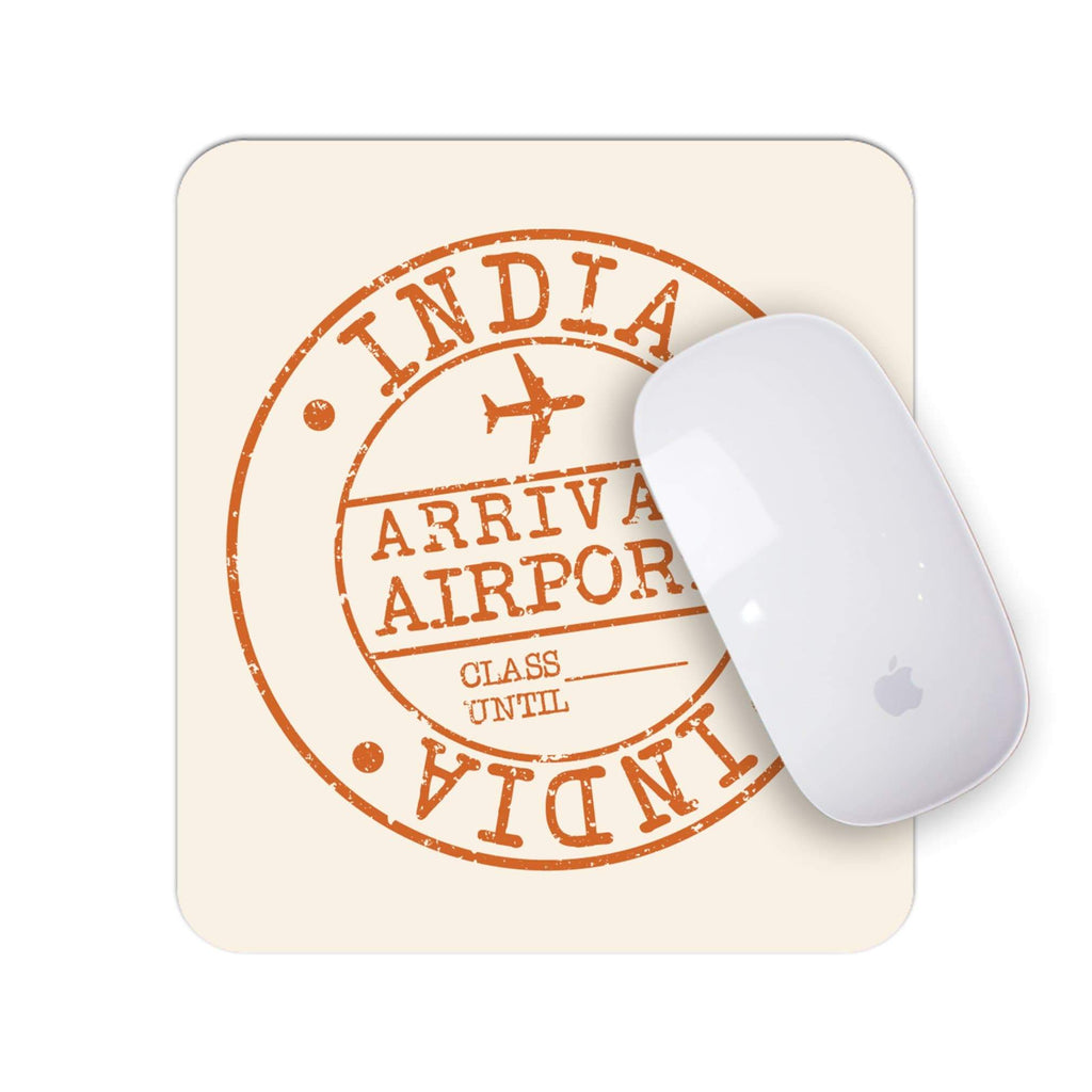 India Arrival Airport Travel | Mouse Pad