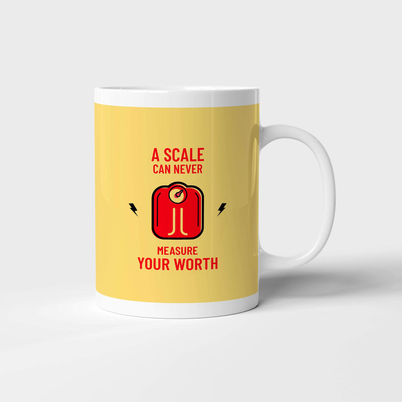 A Scale Can Never Measure Your Worth | Mug