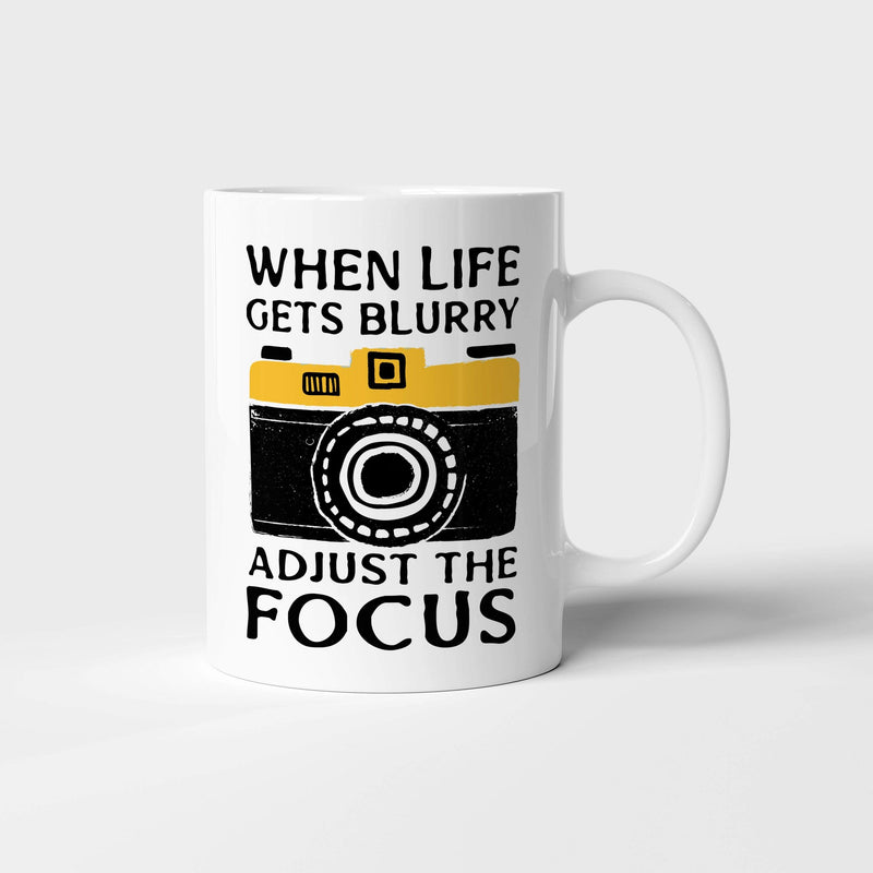 Adjust the focus Photography | Mug