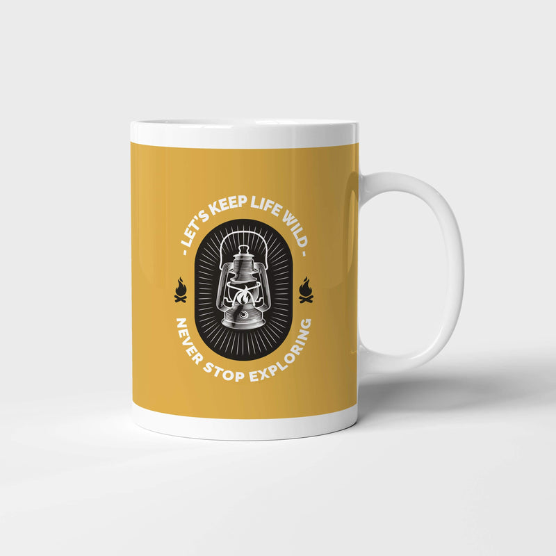 Lets Keep Life Wild Never Stop Exploring Travel | Mug