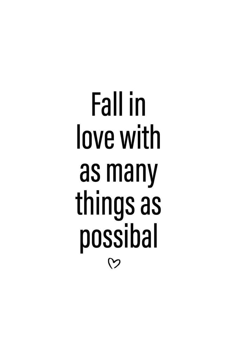 Fall in Love| Poster