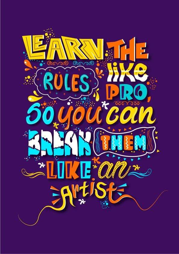 Learn the Rules Like Pro| Poster