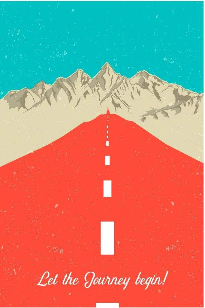 Let the Journey Begin Travel | Poster