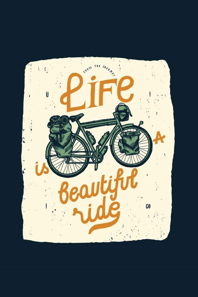 Life is a Beautiful Ride Travel | Poster