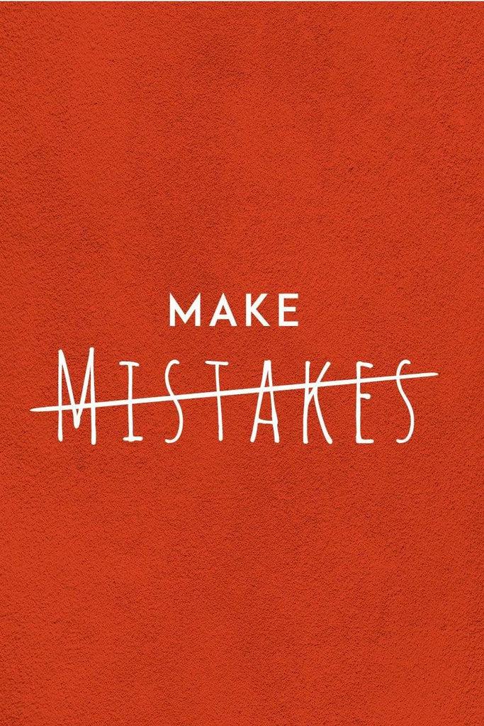 Make Mistakes| Poster