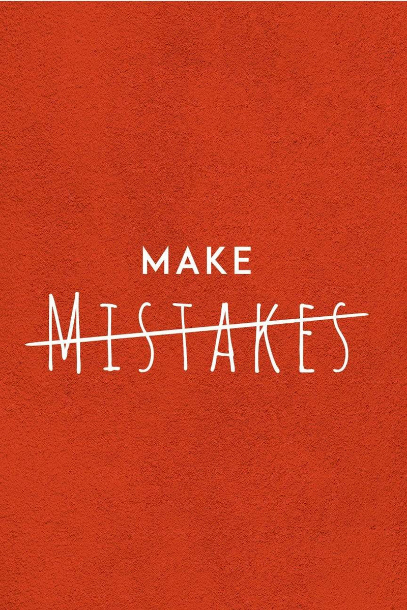 Make Mistakes| Poster
