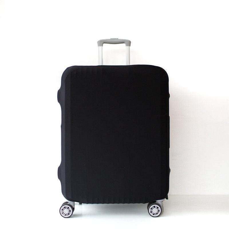 Plain Black  | Suitcase cover
