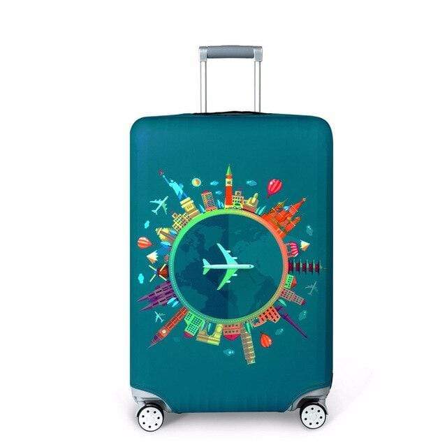 World Travel  | Suitcase cover