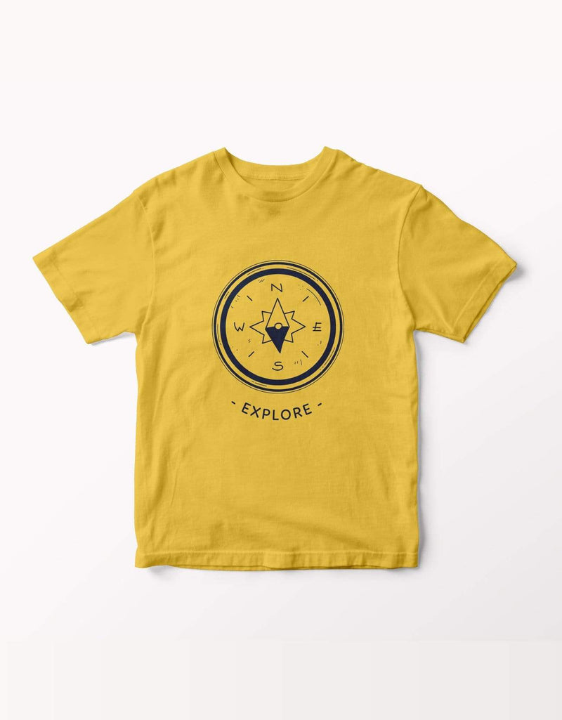 bohoboxin Unisex T-shirt half sleeve Explore | T-Shirt shop tshirts online india buy travler photographer rider hiking travel yoga pet lover animal music india mumbai pune bengaluru chennai kolkata  hyderabad jaipur lucknow udaipur ahmedabad nasik nagpur indore