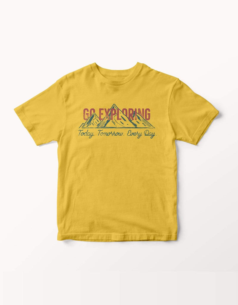 Go Exploring Printed T-shirt