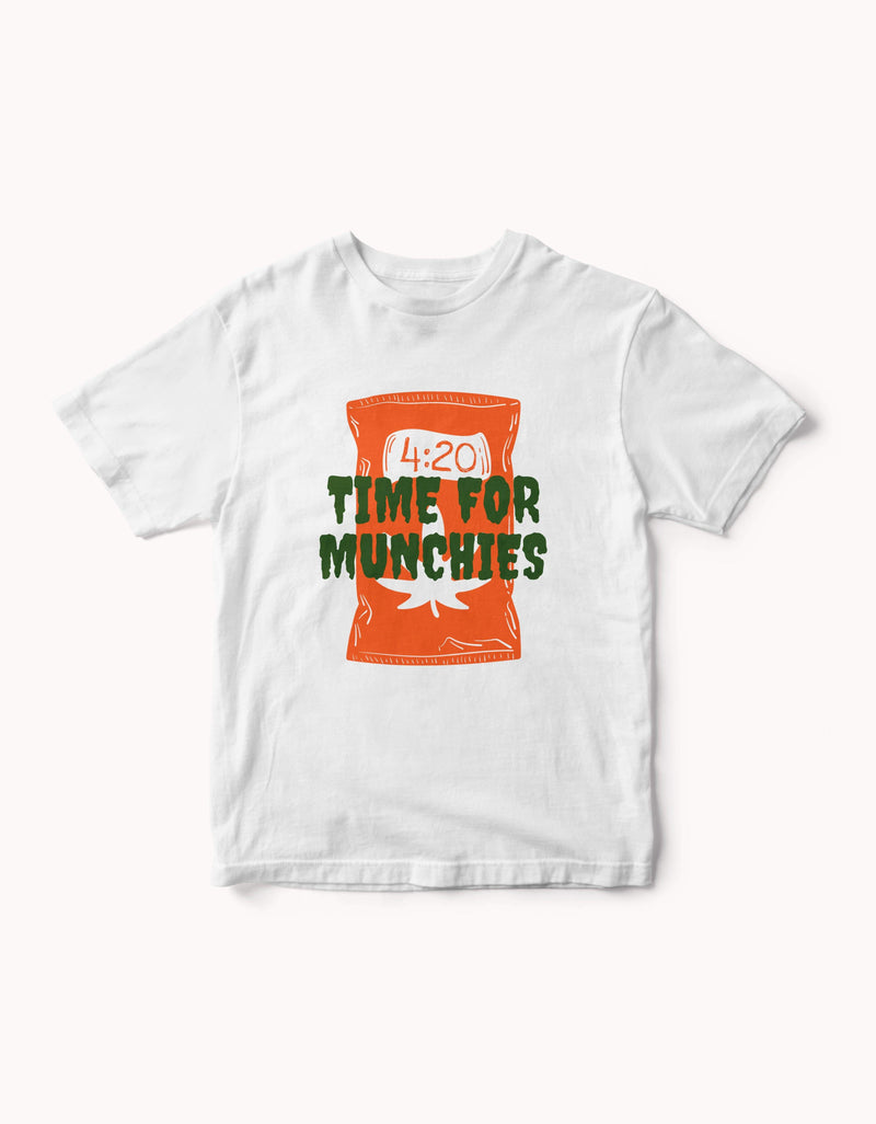 Time For Munchies Trippy T-shirts
