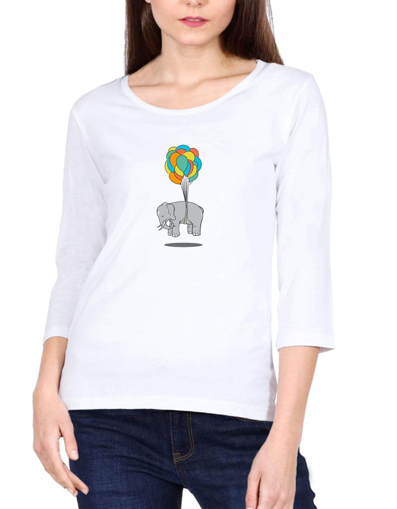 Elephant | Women's 3/4 th Sleeve T-Shirt