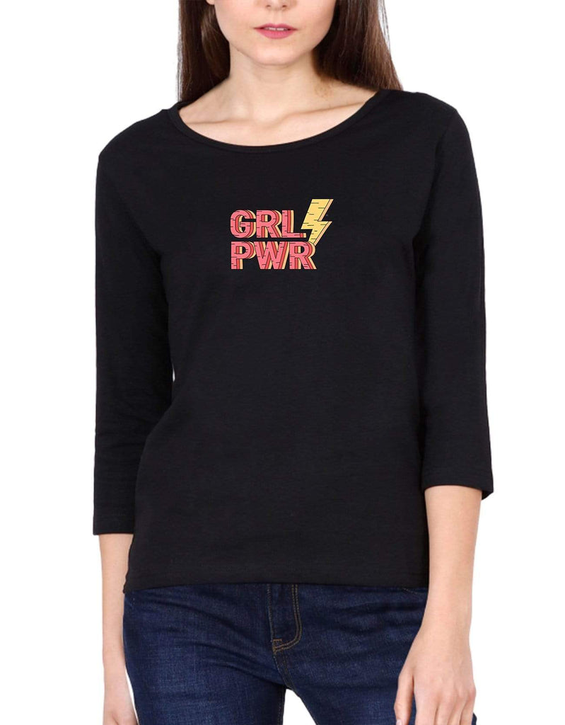 GRL PWR | Women's 3/4 th Sleeve T-Shirt