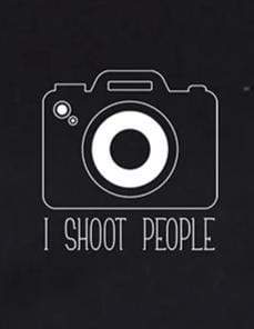 I Shoot People | Women's 3/4 th Sleeve T-Shirt