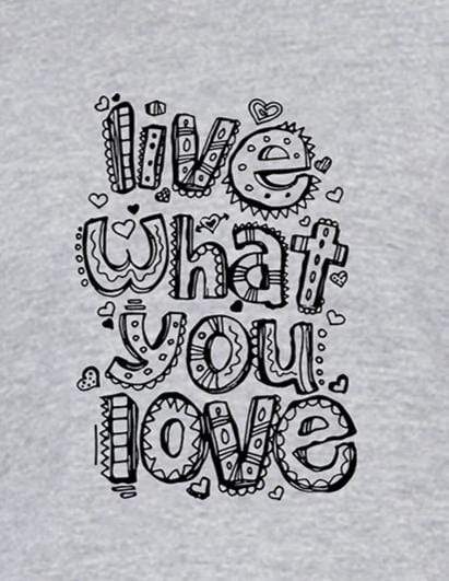 Live what You Love | Women's 3/4th Sleeve T-Shirt