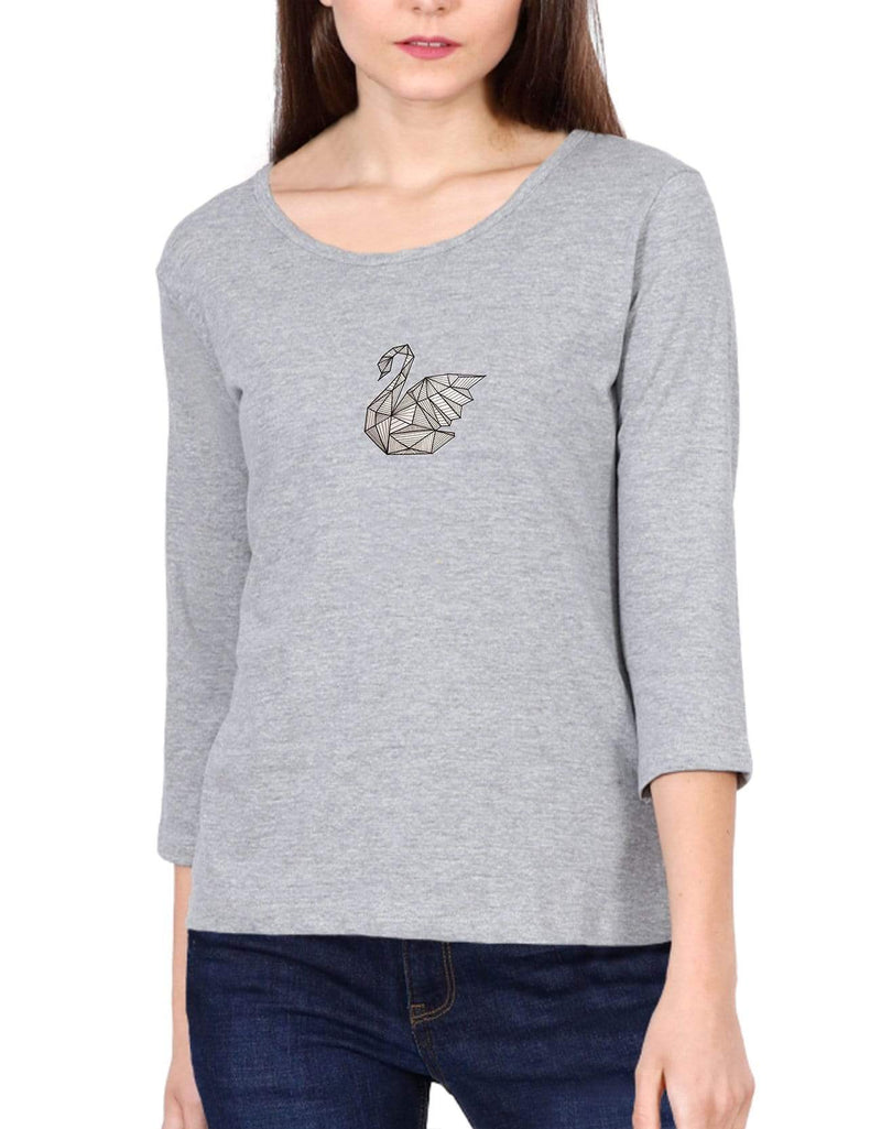 Swan | Women's 3/4 th Sleeve T-Shirt
