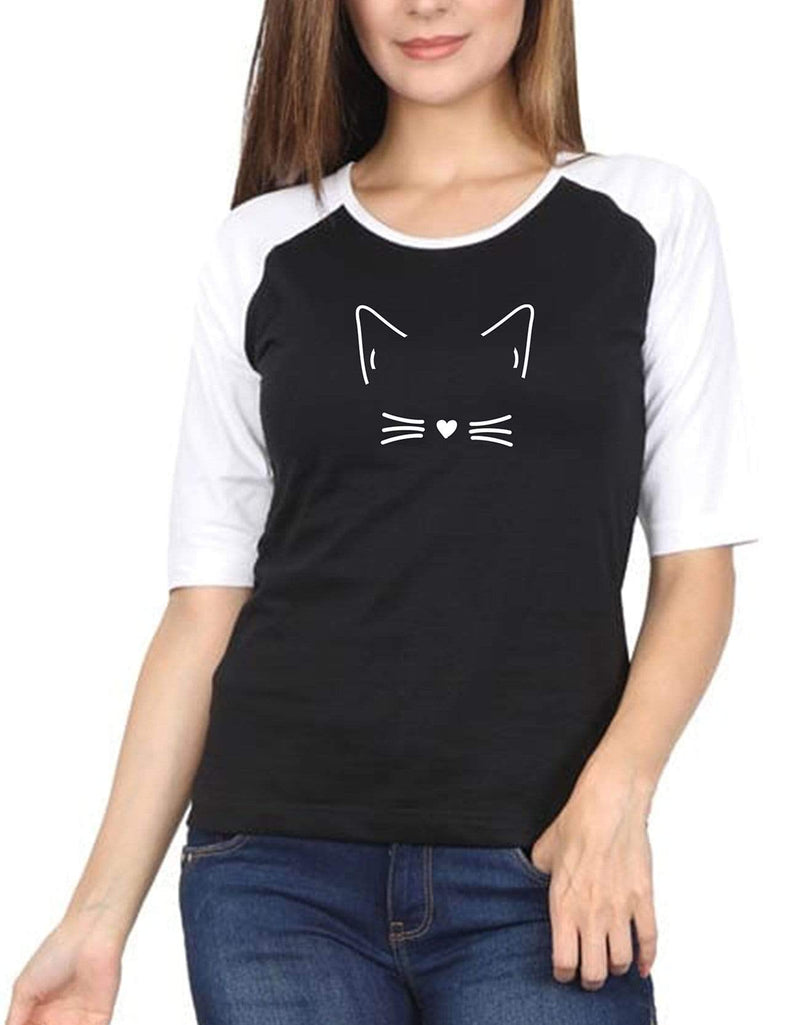 Cat | Women's Raglan T-Shirts